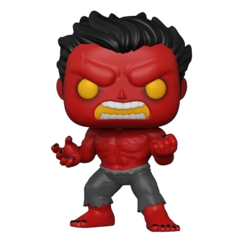FUNKO - Funko Pop Marvel Red Hulk 854 Exclusivo Hot Topic
