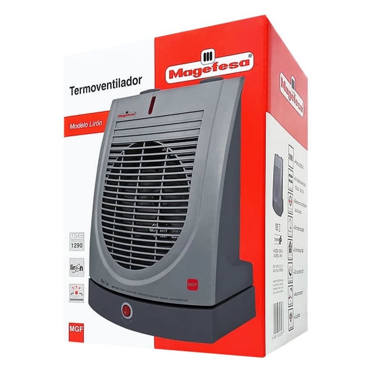 MAGEFESA - Termoventilador Magefesa Liron 1290 Gris