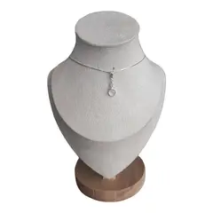 GENERICO - Collar trisquel con piedra lunja de plata s925