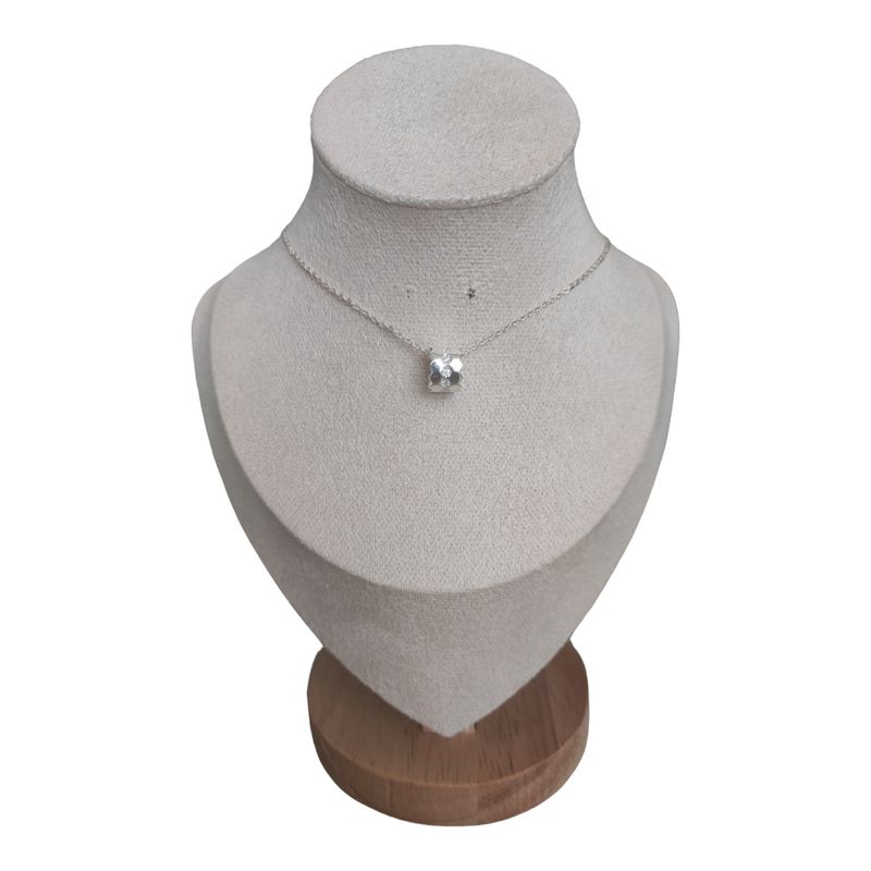 GENERICO - collar tunel con circones de plata s925