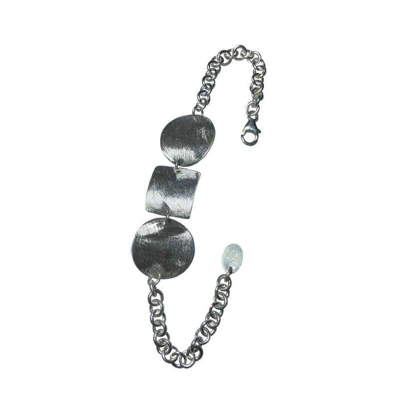 TAETHAI - Pulsera de plata 925 sin piedras