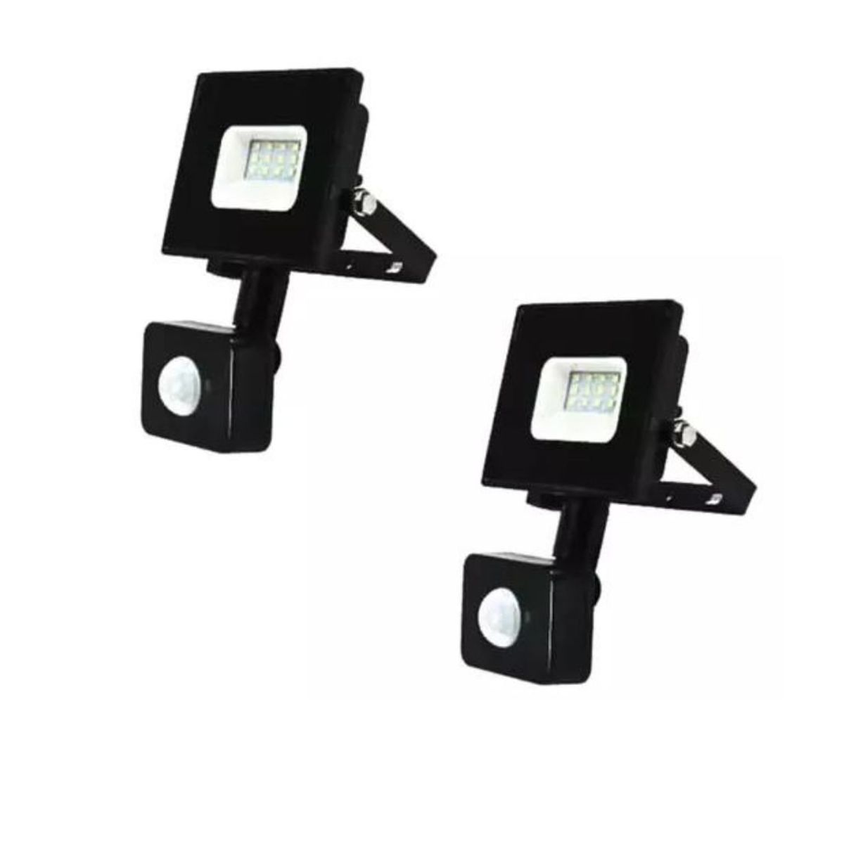 WANT - Pack 2 Foco Proyector De Área SMD Street Con Sensor 10W