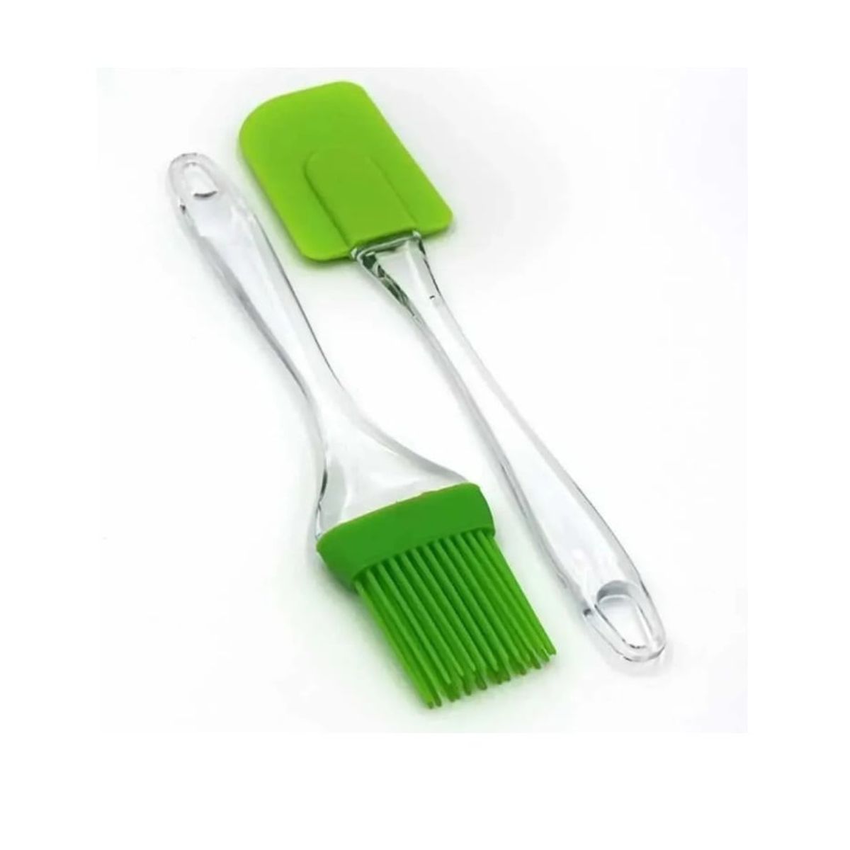 GENERICO - Pack Espátula Y Brocha De Silicona Mezquino Reposteria Asados