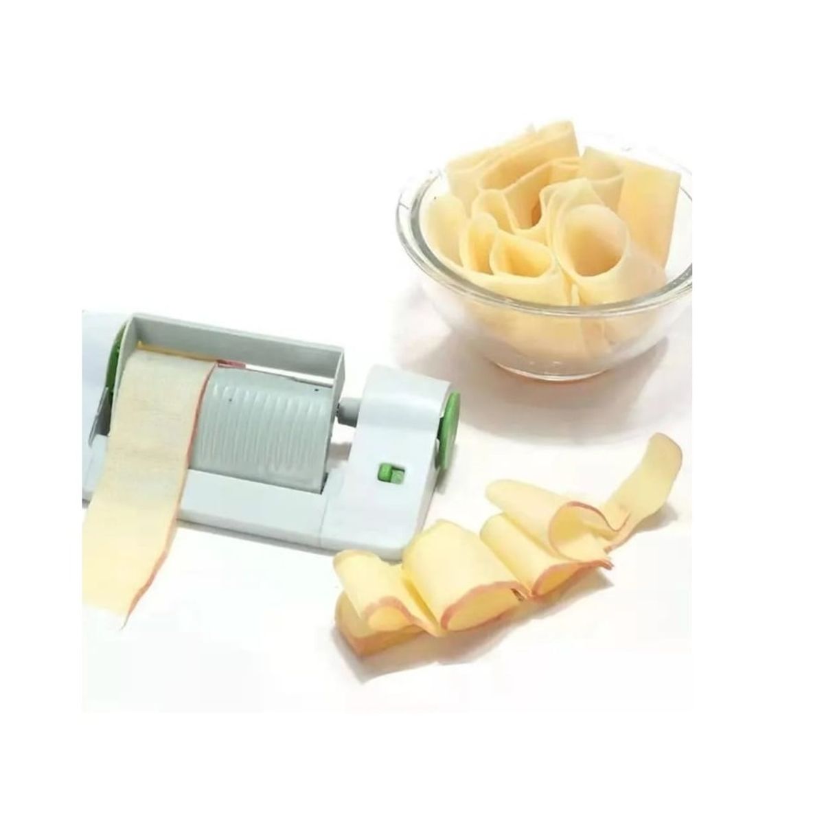 GENERICO - Cortador Manual Seguridad Pelador Verduras Frutas De Cocina White