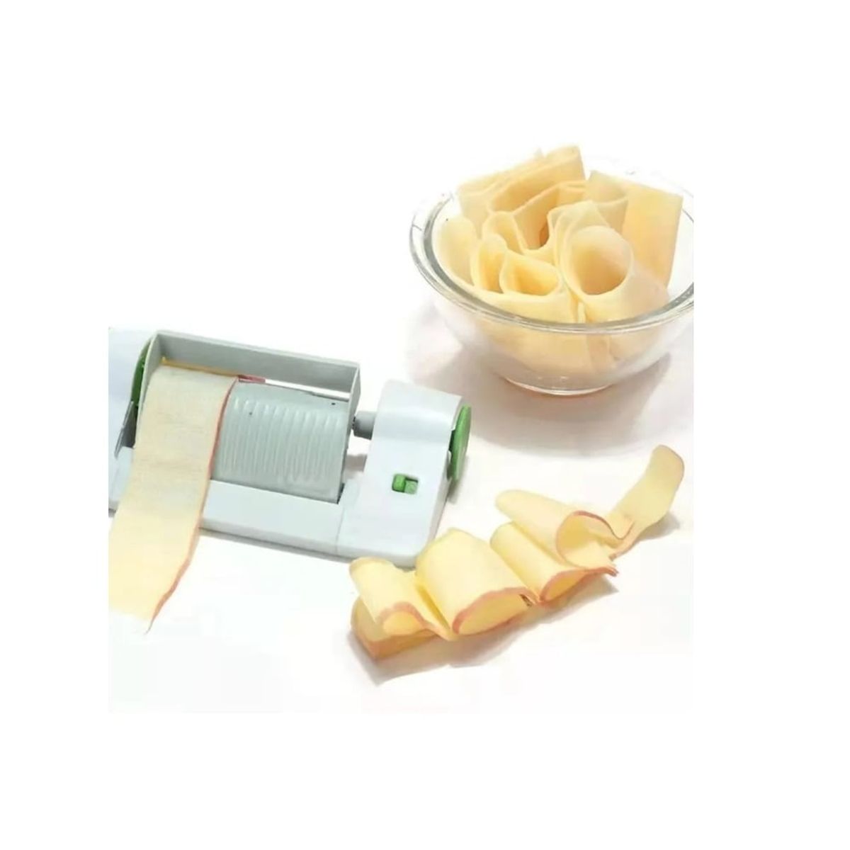 GENERICO - Cortador Manual Seguridad Pelador Verduras Frutas De Cocina White