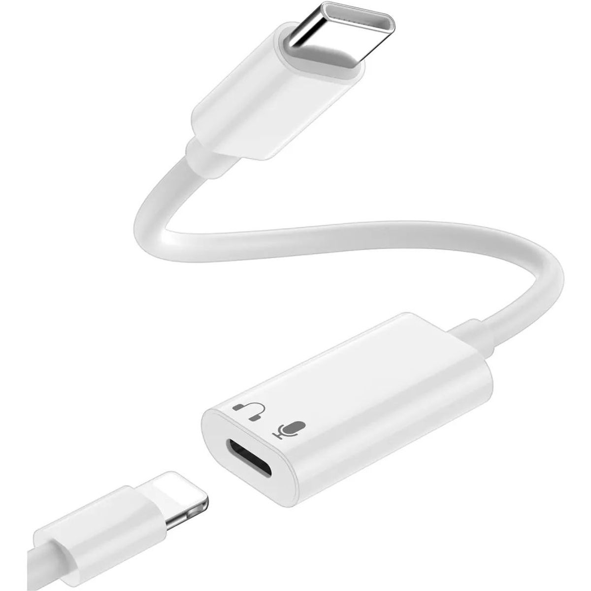 KUANGYE - Adaptador Usb C A Lightning Para Audífonos, Ipad, Iphone 15 Kuangye