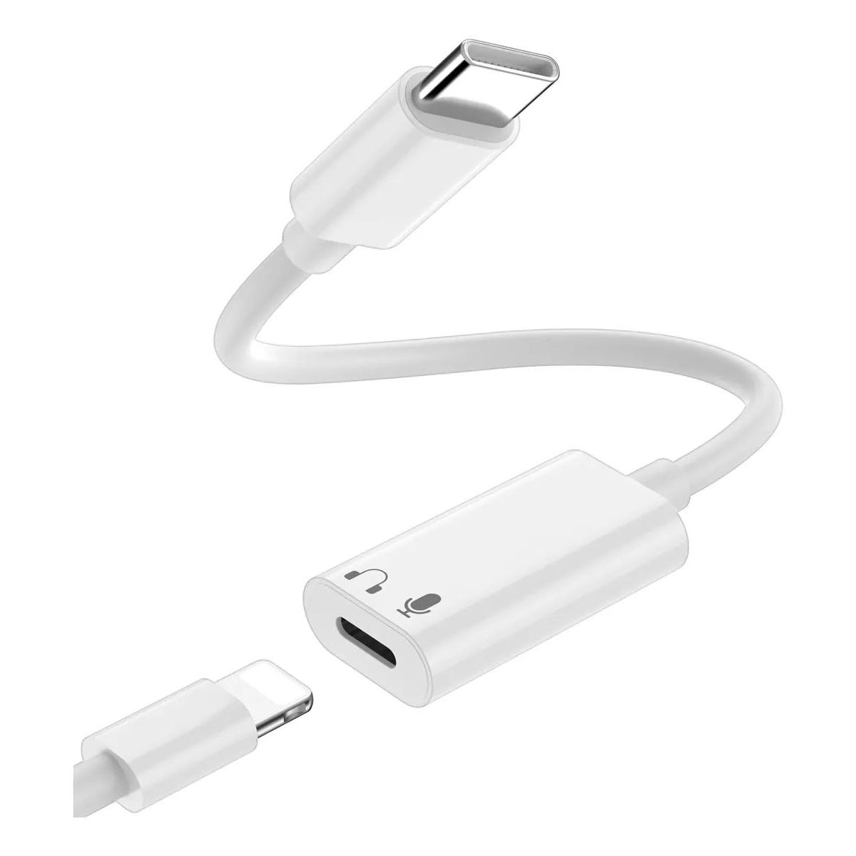 KUANGYE - Adaptador Usb C A Lightning Para Audífonos, Ipad, Iphone 15 Kuangye