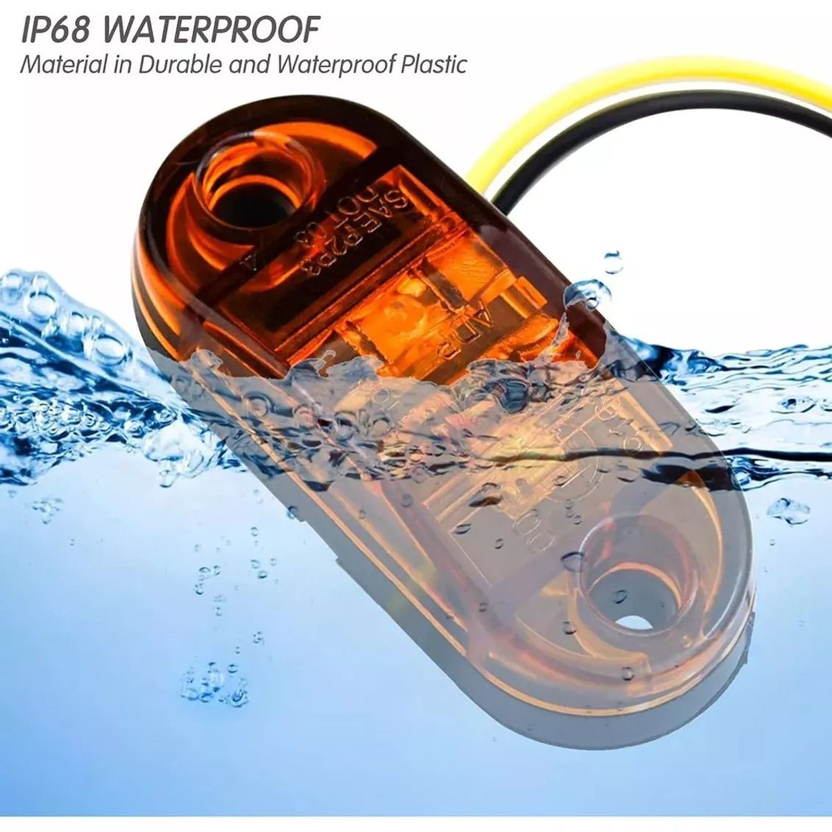 KUANGYE - Focos Luces Laterales Posición Trochas Universal Led 12v 24v