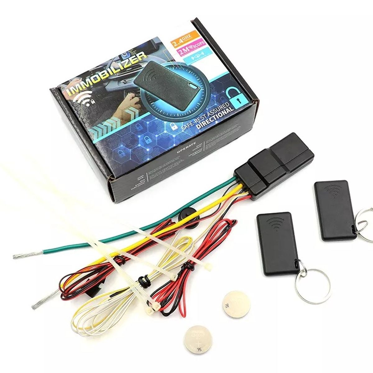 Inmovilizador Antirrobo Antiportonazo Para Auto Moto 12v, marca GENERICO - Foto Principal
