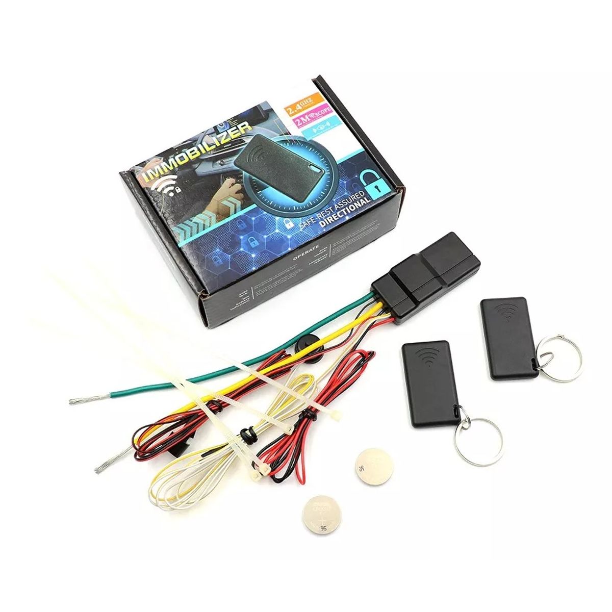 Inmovilizador Antirrobo Antiportonazo Para Auto Moto 12v, marca GENERICO - Foto Principal