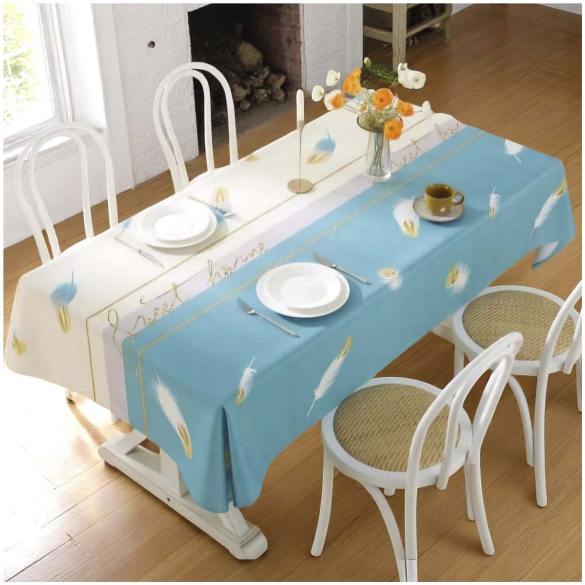 GENERICO - Mantel Impremeable Antimanchas 140x220 cm…