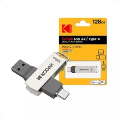 GENERICO - Pendrive Kodak Tipo C 128gb Otg 3.2 Dual Teléfono-computador