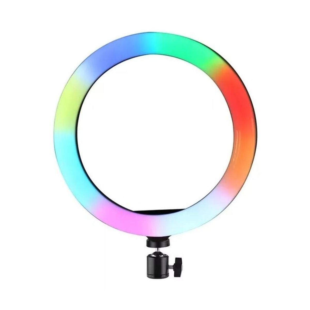 GENERICO - Aro De Luz Led Rgb Foto Videos Iluminación Multicolor 36cm