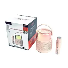 GENERICO - Parlante Y Micrófono Karaoke Voz Rgb Y-1 Bluetooth