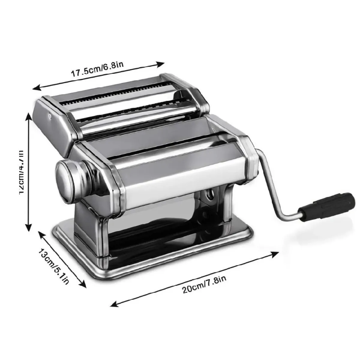 GENERICO - Maquina Amasadora Y Cortadora Pastas Acero