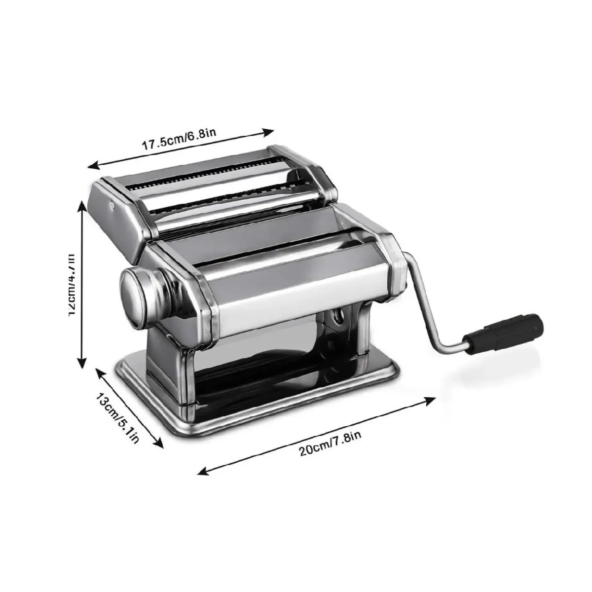 GENERICO - Maquina Amasadora Y Cortadora Pastas Acero