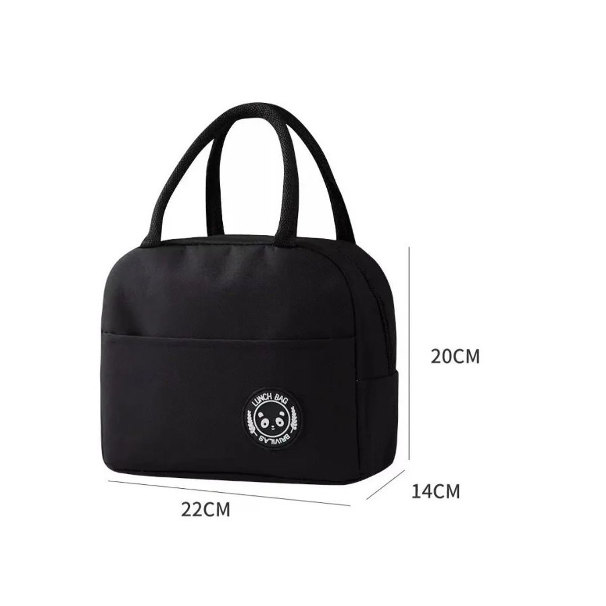 GENERICO - Lonchera Bolsa Térmica Colación Almuerzo Lunch Bag colores