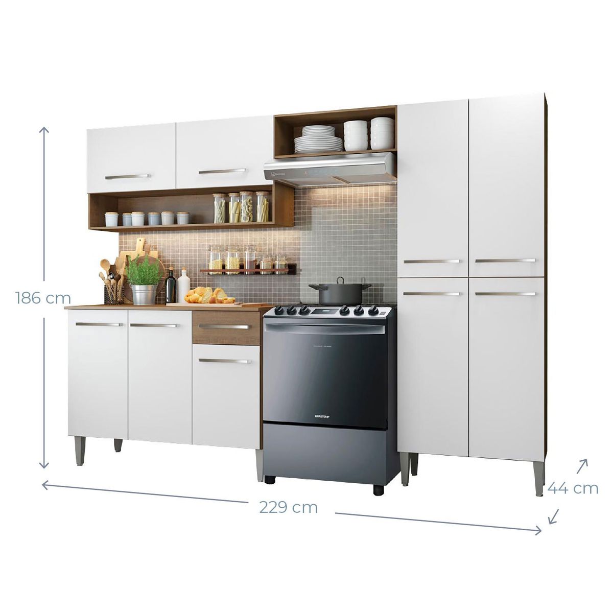 VEKKAHOME - KIT COCINA EMILLY LIGHT