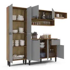 VEKKAHOME - KIT COCINA MADRI GREY
