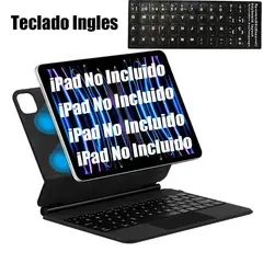 SHARGE - Teclado Inglés Bluetooth para iPad 10a Gen 2022 10.9inch Negro