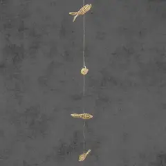 WITRALUN SOUTH AMERICA HANDMADE CRAFT - Tira de Pescados de Junquillo Natural