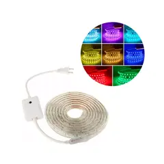 GENERICO - Cinta Led Impermeable Rgb 5 Metros + Transformador 220v.