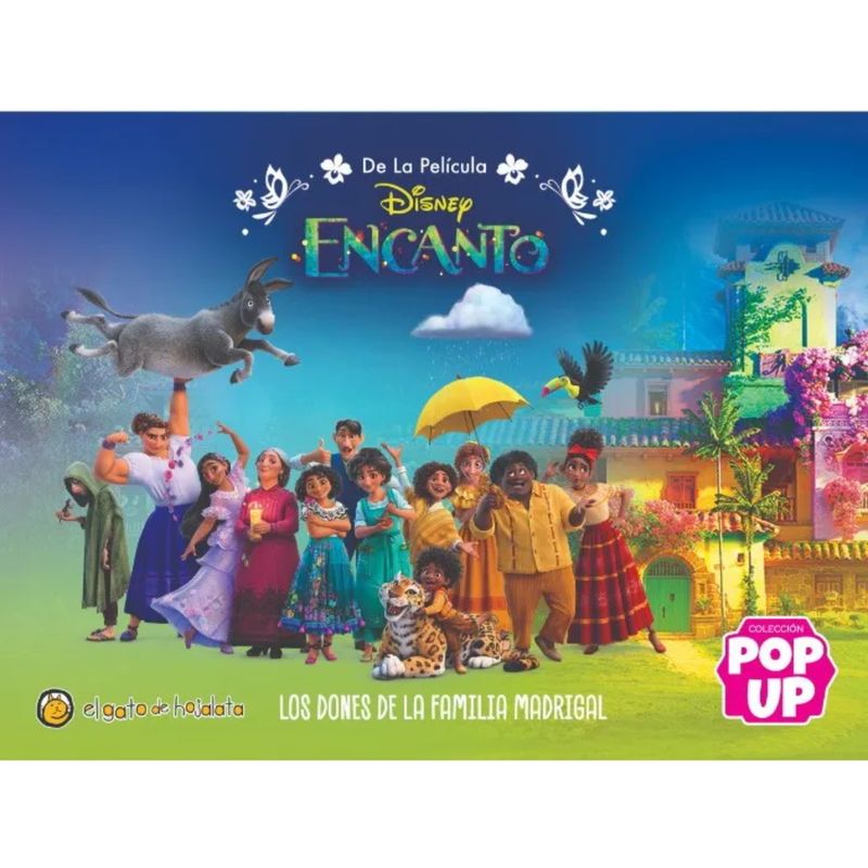 EL GATO DE HOJALATA - Pop Ups Pequeños: Disney Encanto