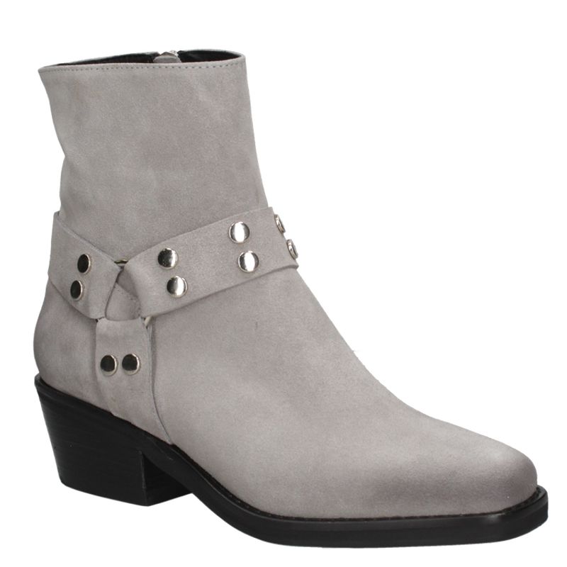 MINGO - Botín Casual Mujer Gris Mingo