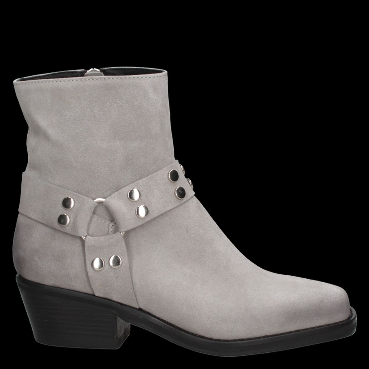 MINGO - Botín Casual Mujer Gris Mingo