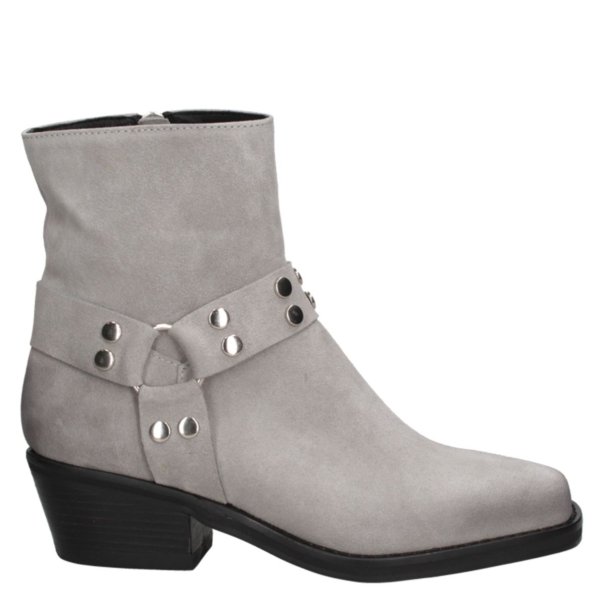 MINGO - Botín Casual Mujer Gris Mingo