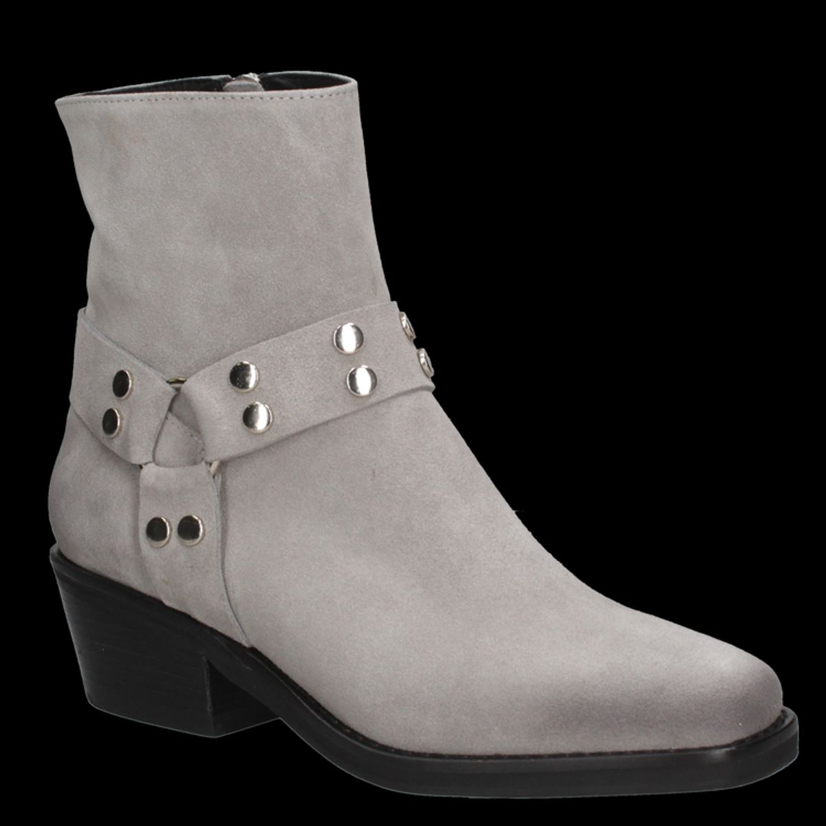 MINGO - Botín Casual Mujer Gris Mingo