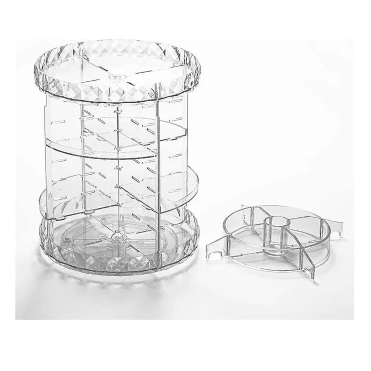 GENERICO - Organizador Rotativo De Maquillaje Cosméticos Labiales