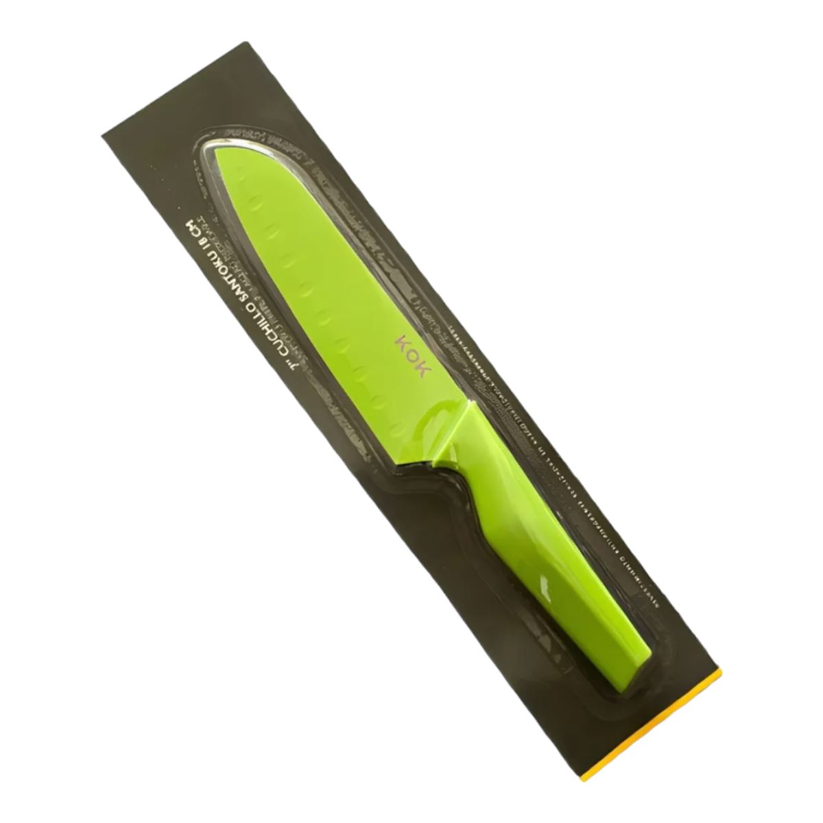 KRONS - Cuchillo Santoku 18Cm Verde KOK