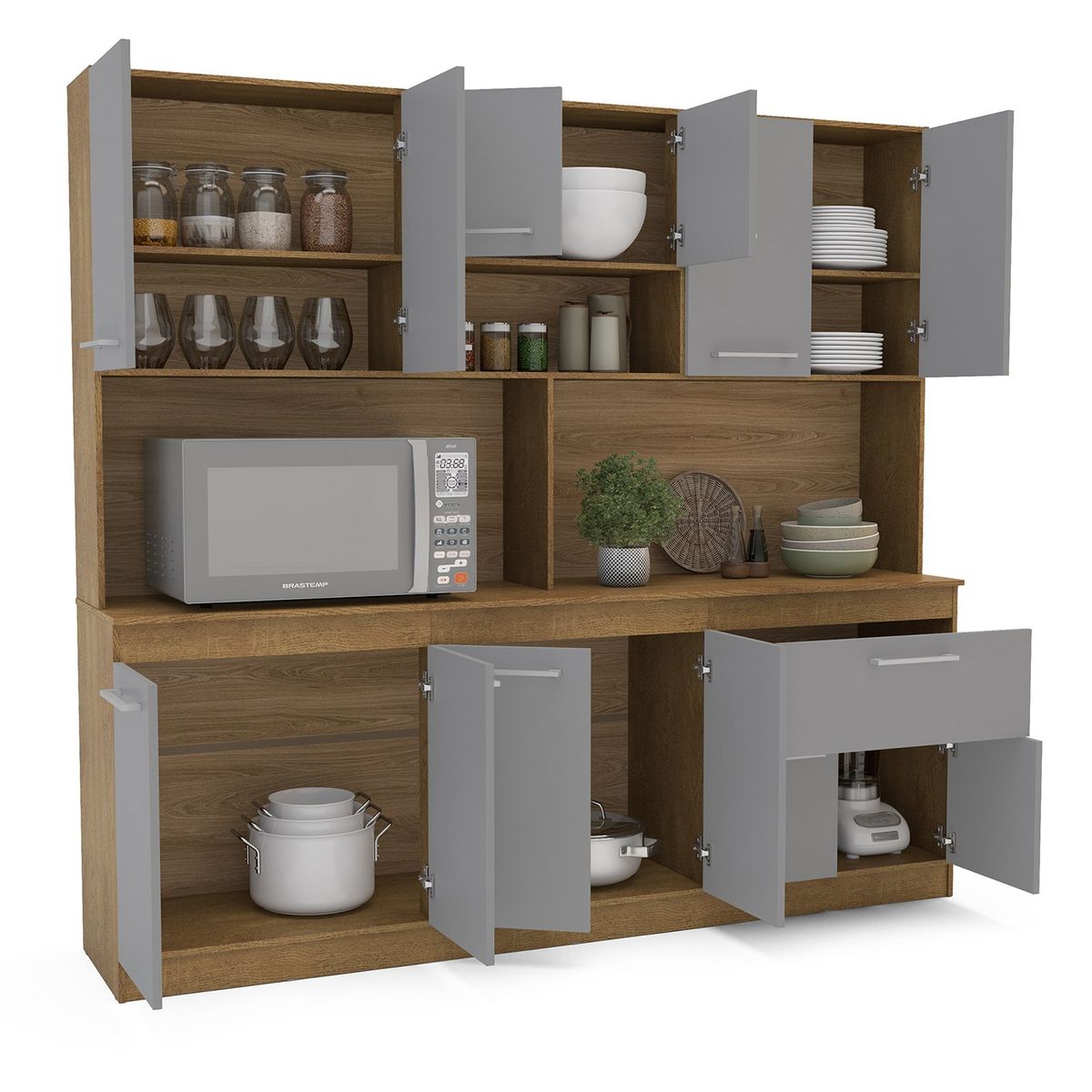 VEKKAHOME - KIT COCINA 180 BUCK GREY