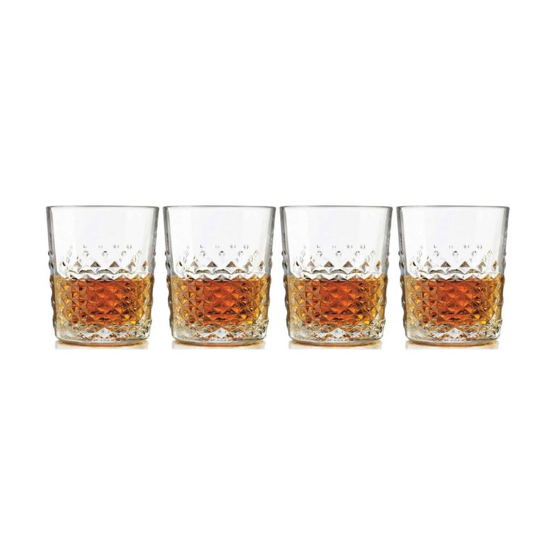 LIBBEY - SET 12 VASOS BAJOS CARATS 360 ML