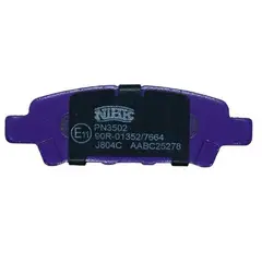 GENERICO - Pastillas Traseras Jeep Compass 2.4 2007 - 2017 Nibk