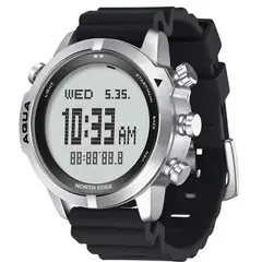 NORTH EDGE - Reloj Hombre AQUA BUCEO Sport Outdoor Militar Digital