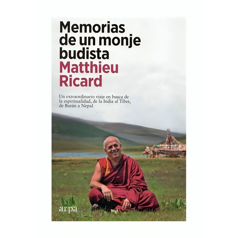 TOP10BOOKS - LIBRO MEMORIAS DE UN MONJE BUDISTA / MATTHIEU RICARD / ARPA