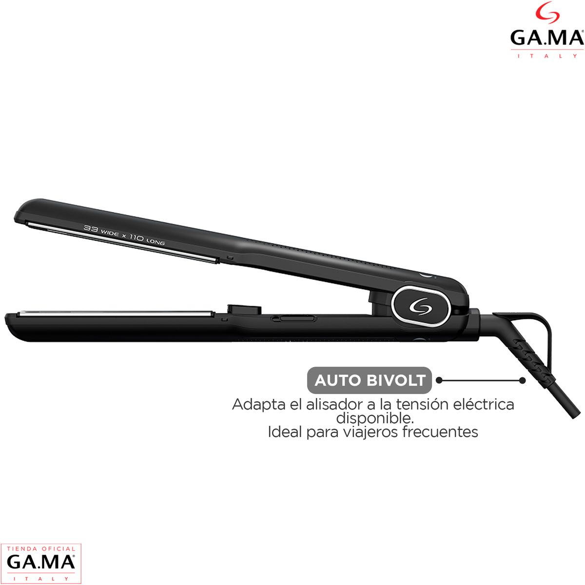 GAMA - Plancha Alisadora G-Style WL Gama Oxi Active