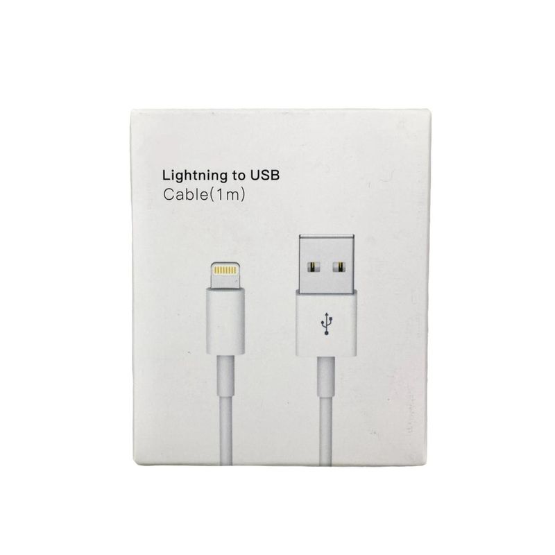 GENERAC - Cable para iPhone USB a lightning carga rapida 1m de calidad