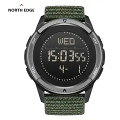NORTH EDGE - Reloj Táctico Hombre "NORTH EDGE ALPS" Sport Outdoor Militar Digital