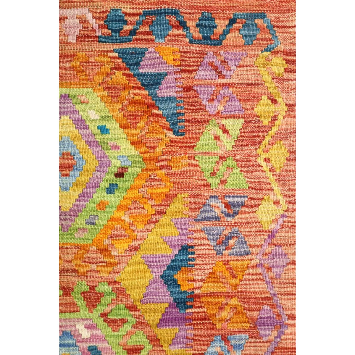 BAZHARS - ALFOMBRA BAZHARS 288X218 CM KILIM VEGI ARTESANAL