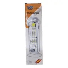 GENERICO - Lampara de Emergencia Recargable con Panel Solar 50 LEDS