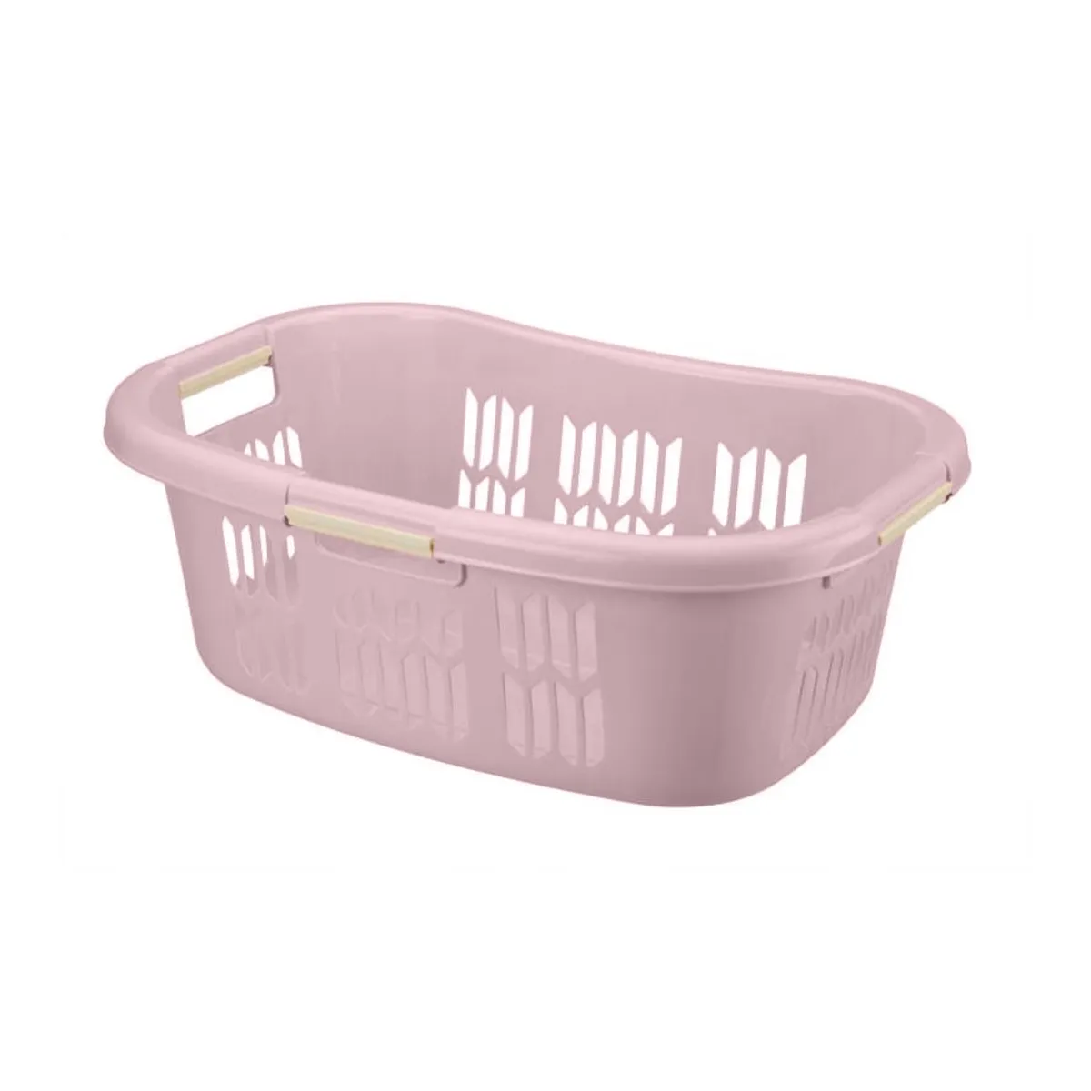 REYPLAST - Cesto Canasto De Ropa Anatomico 40 Litros para Antes y después Del Lavado Marca Reyplast