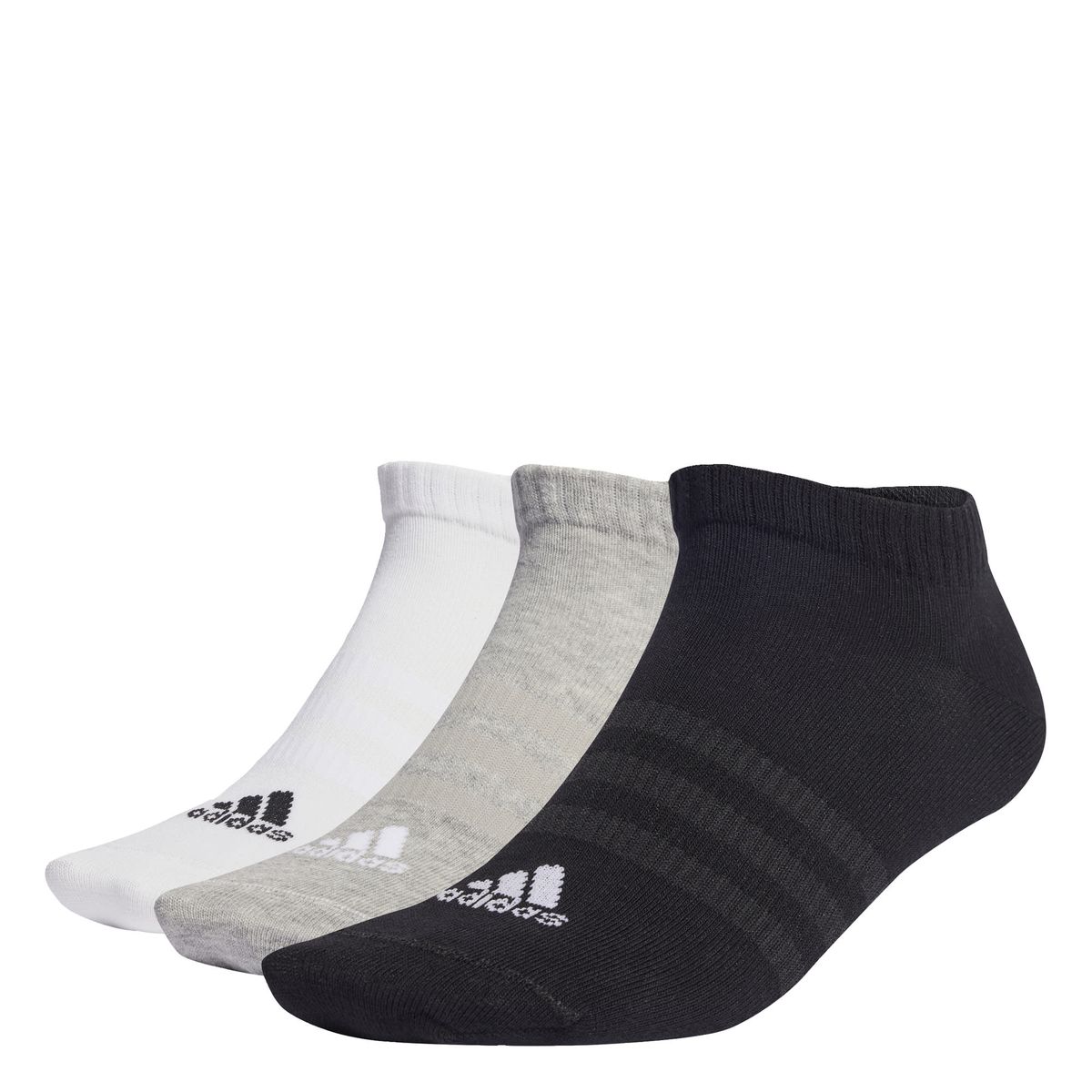 ADIDAS - Calcetines al Tobillo Delgados 3 Pares