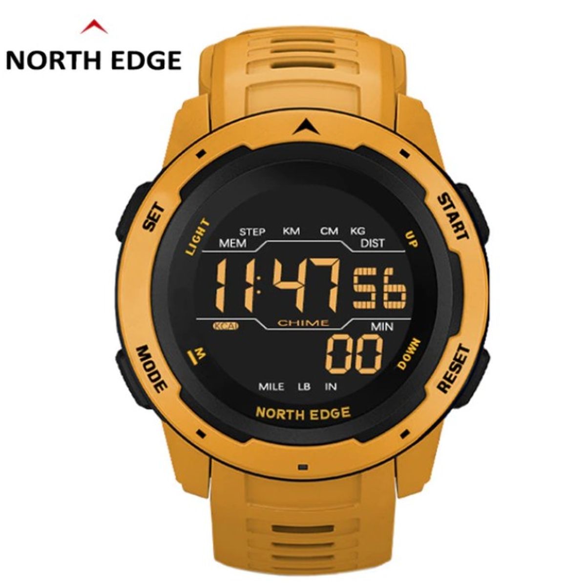 NORTH EDGE - Reloj Hombre NORTH EDGE MARS 2 Sport Outdoor Digital