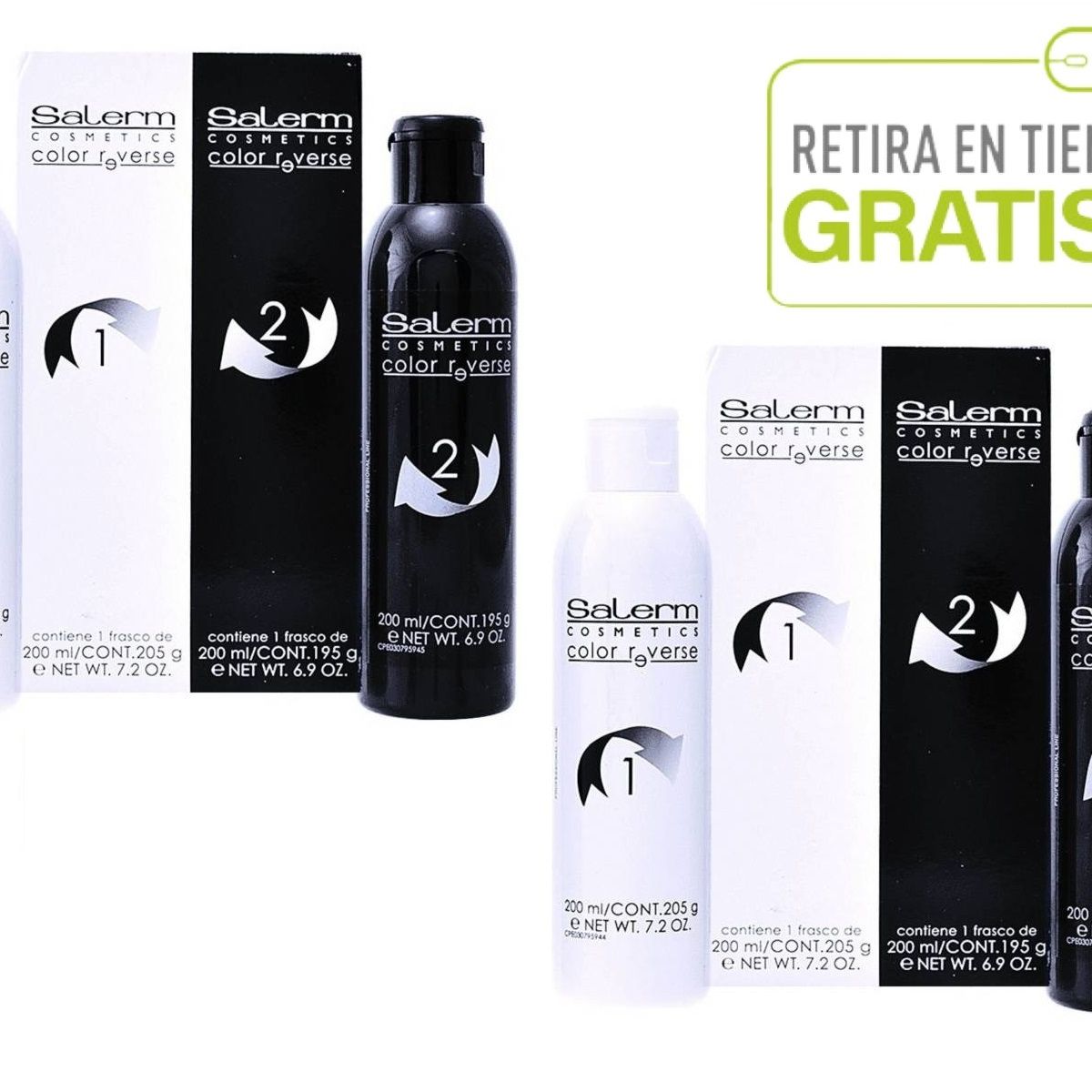 SALERM - SALERM Pack 2 x Color Reverse 200ml