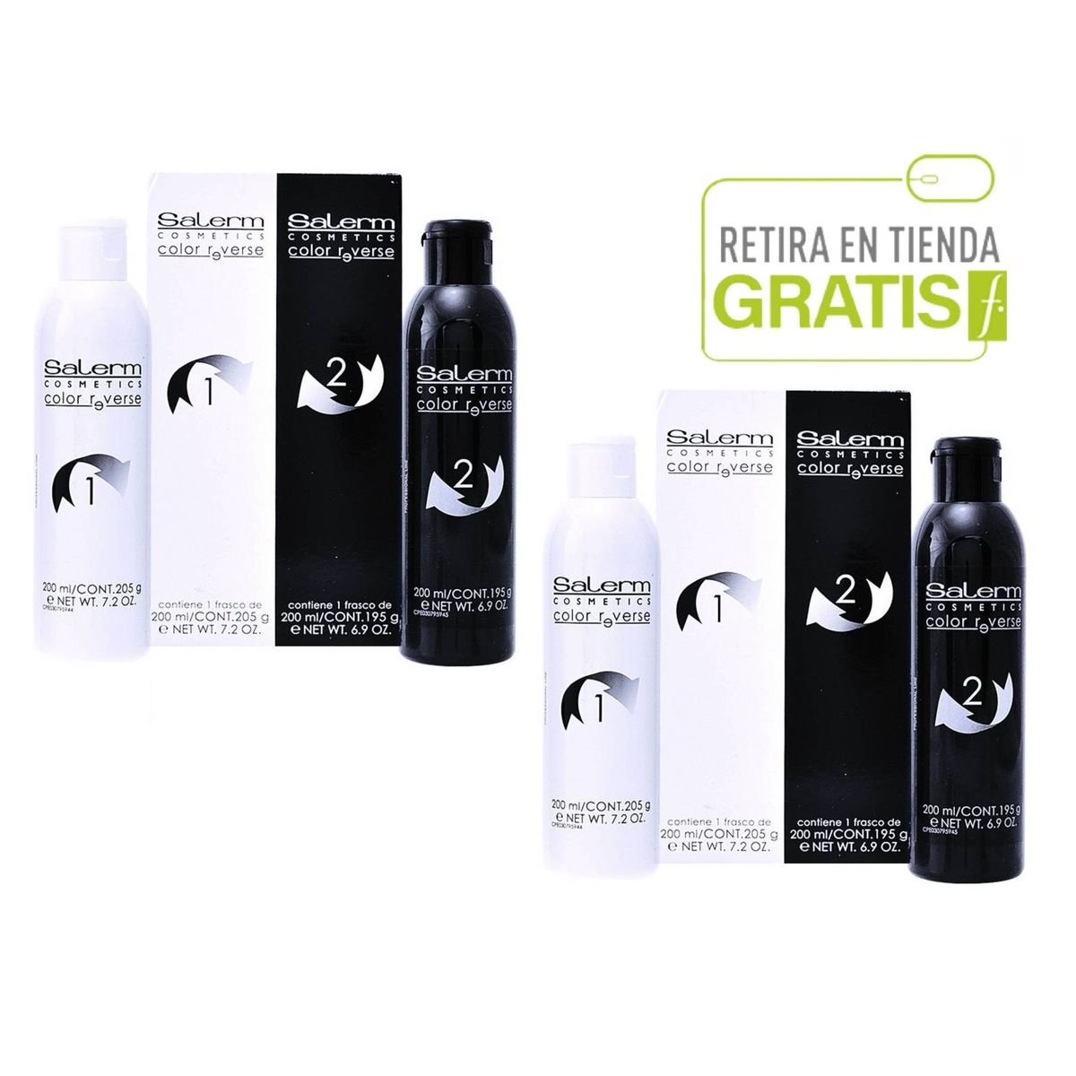 SALERM - SALERM Pack 2 x Color Reverse 200ml