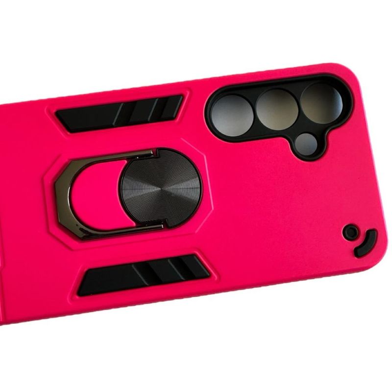 GENERICO - Carcasa Para Samsung S24 Plus Anti Golpes Anillo Fucsia
