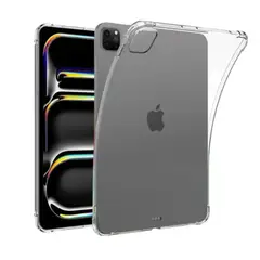 GENERICO - Carcasa Transparente Reforzada Para iPad Pro 11 M4 2024